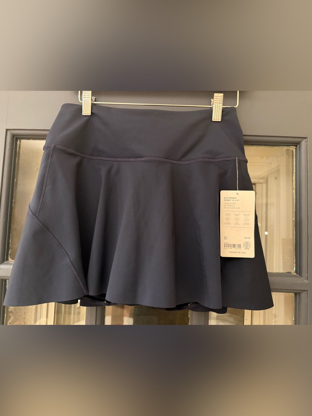 NWT  Navy Athleta Ace Tennis Pickleball Skort size Small